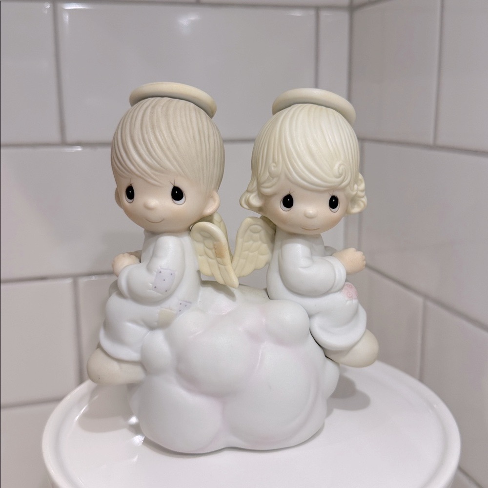 Precious Moments Figurine | Vintage 1979 | “But Love Goes On Forever”